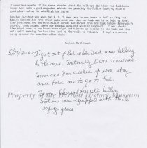 Bank hold-up memories